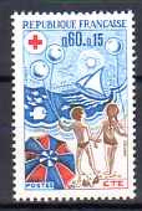 France 1974 - Yvert n° 1828 neuf ** luxe MNH