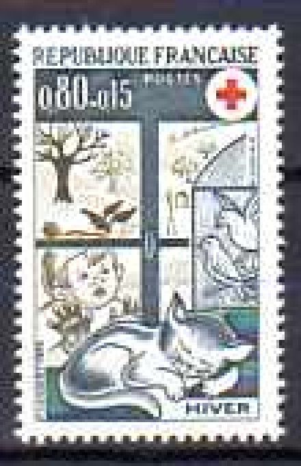 France 1974 - Yvert n° 1829 neuf ** luxe MNH