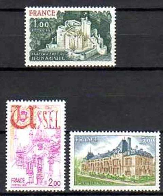 France 1976 - Yvert n° 1871 à 1873 neuf ** luxe MNH