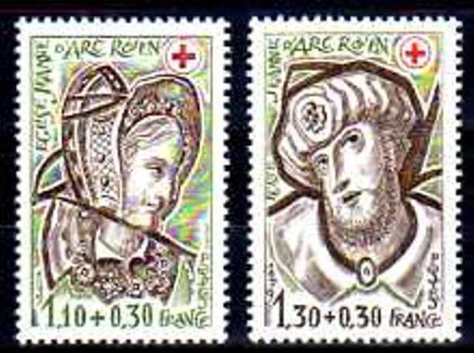 France 1979 - Yvert n° 2070 et 2071 neuf ** luxe MNH