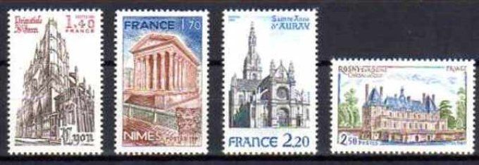 France 1981 - Yvert n° 2132 à 2135 neuf ** luxe MNH