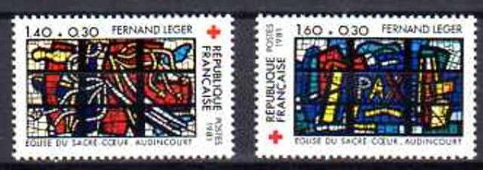France 1981 - Yvert n° 2175 et 2176 neuf ** luxe MNH