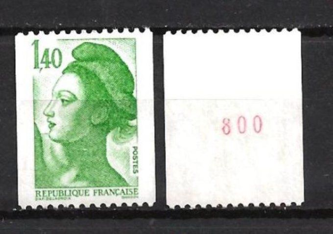 France 1982 - Yvert n° 2191a neuf ** luxe MNH