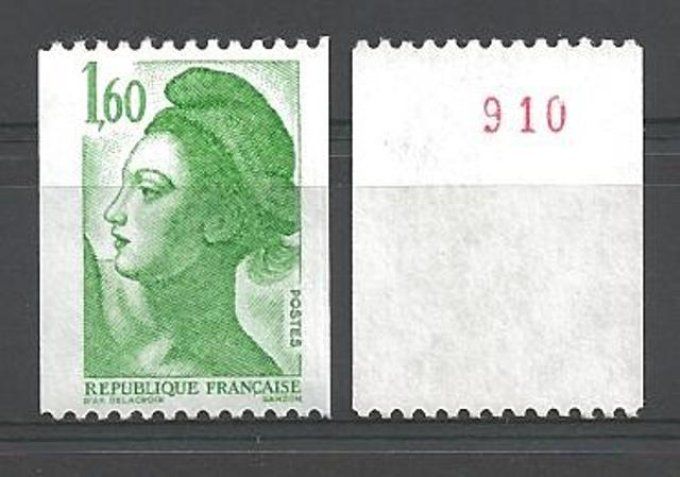France 1982 - Yvert n° 2222a neuf ** luxe MNH