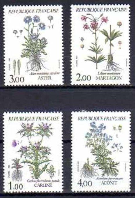 France 1983 - Yvert n° 2266 à 2269 neuf ** luxe MNH