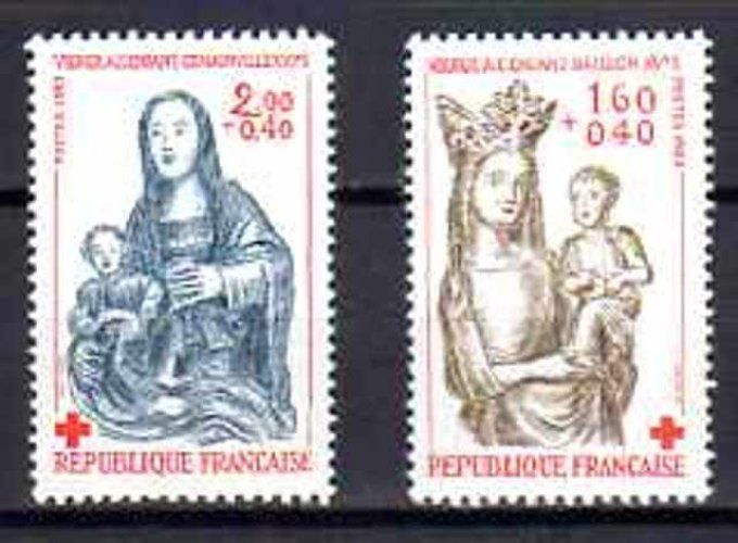 France 1983 - Yvert n° 2295 et 2296 neuf ** luxe MNH