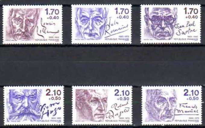 France 1985 - Yvert n° 2355 à 2360 neuf ** luxe MNH