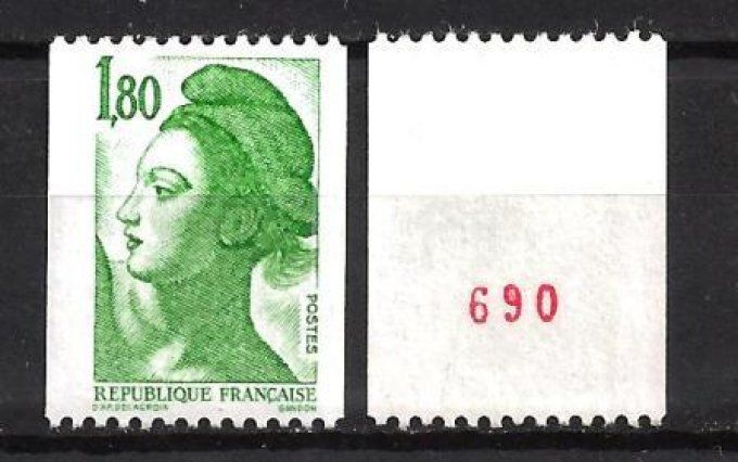 France 1985 - Yvert n° 2378a neuf ** luxe MNH