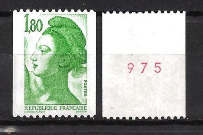 France 1985 - Yvert n° 2378b neuf ** luxe MNH