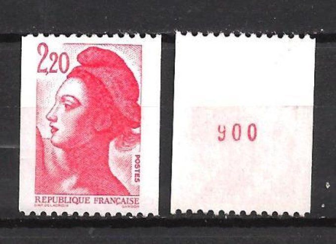 France 1985 - Yvert n° 2379a neuf ** luxe MNH