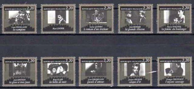 France 1986 - Yvert n° 2433 à 2442 neuf ** luxe MNH