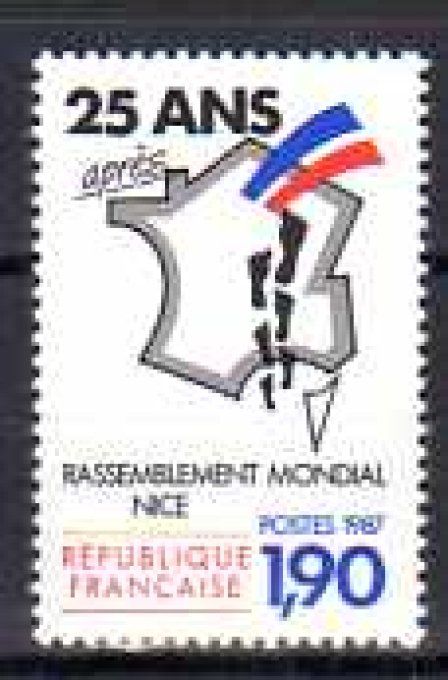 France 1987 - Yvert n° 2481 neuf ** luxe MNH
