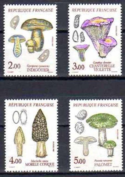 France 1987 - Yvert n° 2488 à 2491 neuf ** luxe MNH