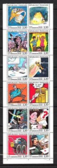 France 1988 - Yvert n° 2503 à 2514 neuf ** luxe MNH