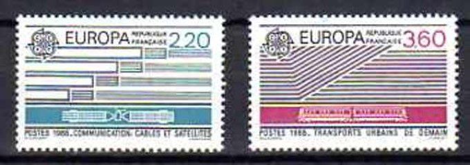 France 1988 - Yvert n° 2531 et 2532 neuf ** luxe MNH