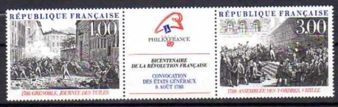 France 1988 - Yvert n° T2538A neuf ** luxe MNH