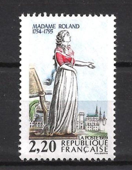 France 1989 - Yvert n° 2593 neuf ** luxe MNH