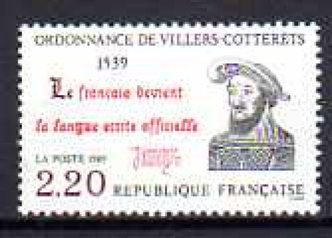 France 1989 - Yvert n° 2609 neuf ** luxe MNH