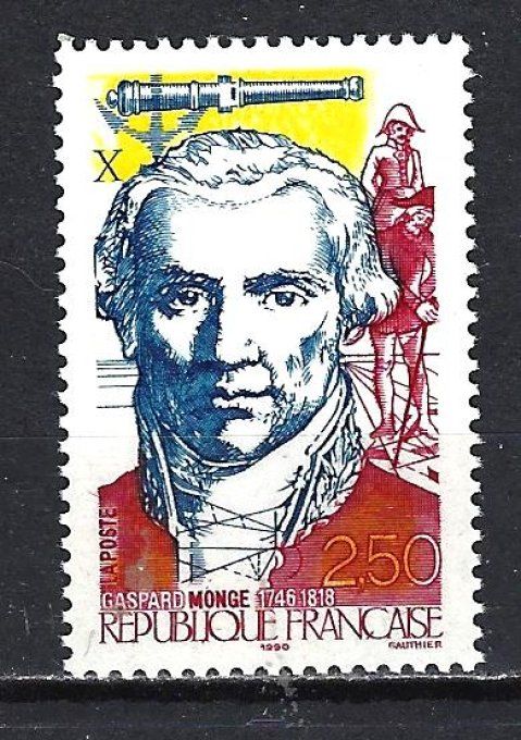 France 1990 - Yvert n° 2667 neuf ** luxe MNH