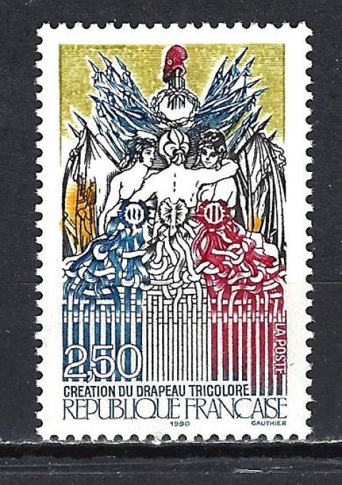 France 1990 - Yvert n° 2669 neuf ** luxe MNH