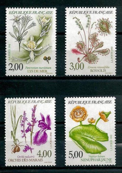 France 1992 - Yvert n° 2766 à 2769 neuf ** luxe MNH