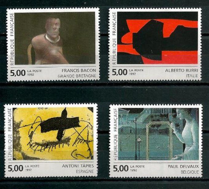 France 1992 - Yvert n° 2779 à 2782 neuf ** luxe MNH