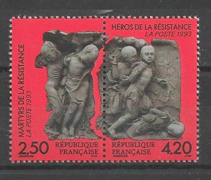 France 1993 - Yvert n° P2813A neuf ** luxe MNH