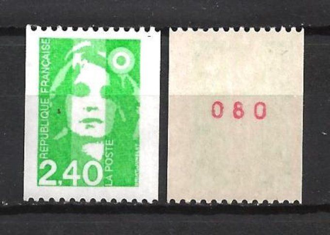 France 1993 - Yvert n° 2823a neuf ** luxe MNH