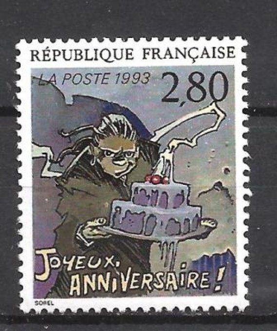 France 1993 - Yvert n° 2839 neuf ** luxe MNH