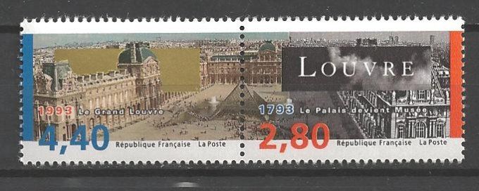 France 1993 - Yvert n° 2851 et 2852 neuf ** luxe MNH