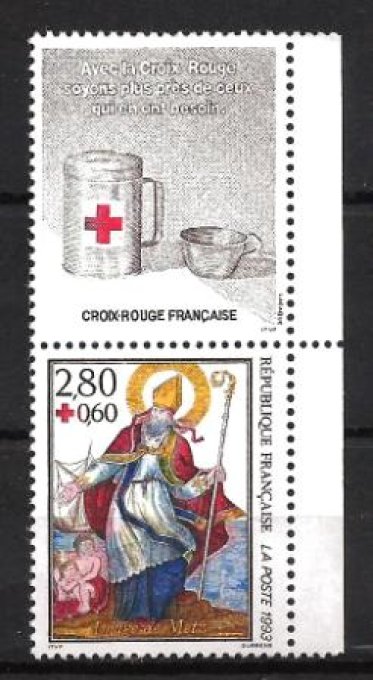 France 1993 - Yvert n° 2853a neuf ** luxe MNH - Copie