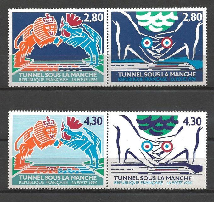 France 1994 - Yvert n° 2880 à 2883 neuf ** luxe MNH