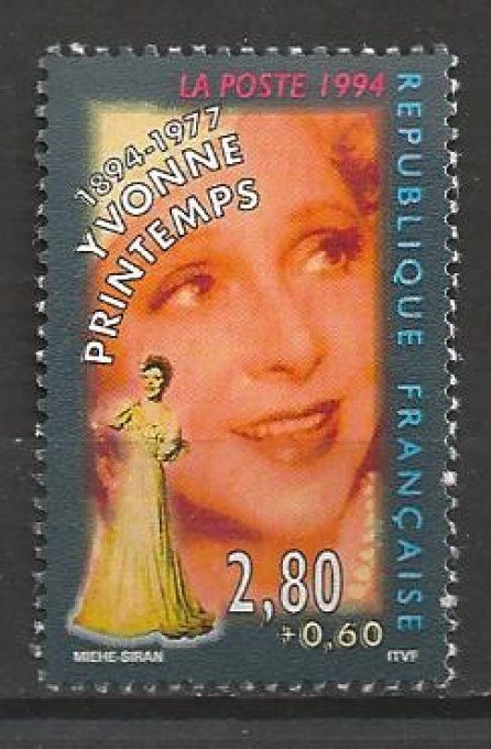 France 1994 - Yvert n° 2897 neuf ** luxe MNH