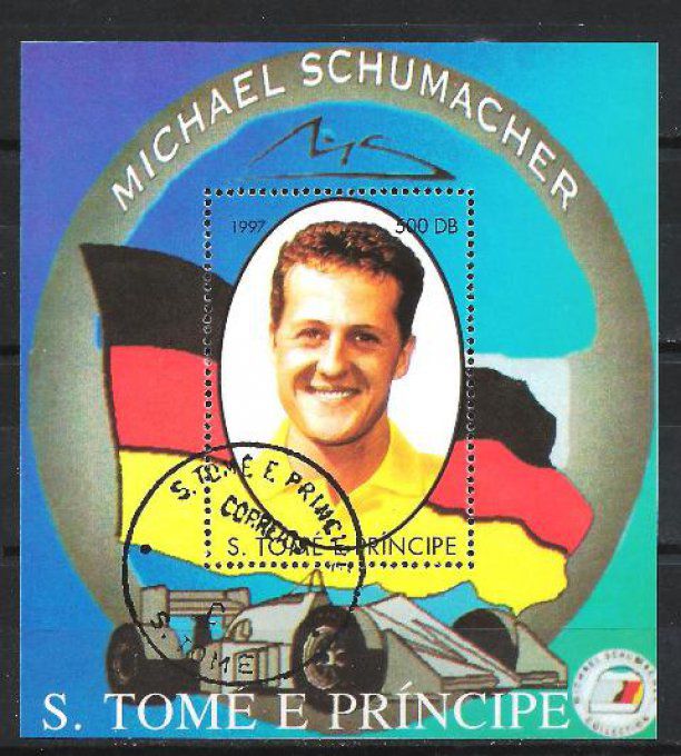 Saint Thomas et Prince 1997 (CE28) bloc oblitéré