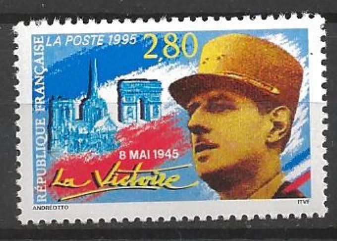 France 1995 - Yvert n° 2944 neuf ** luxe MNH