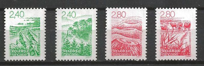 France 1995 - Yvert n° 2949 à 2952 neuf ** luxe MNH