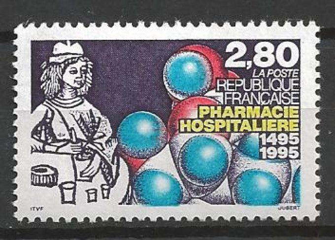 France 1995 - Yvert n° 2968 neuf ** luxe MNH