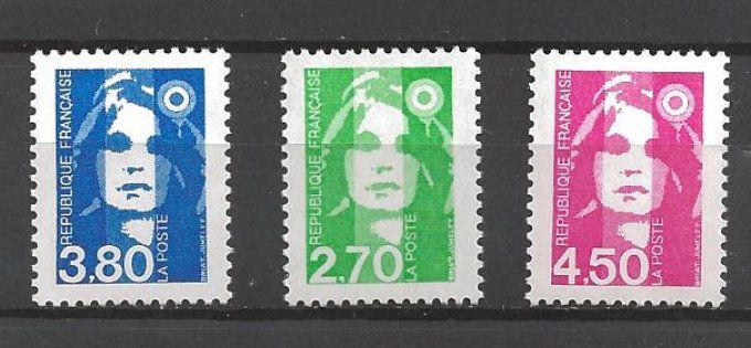 France 1996 - Yvert n° 3005 à 3007 neuf ** luxe MNH