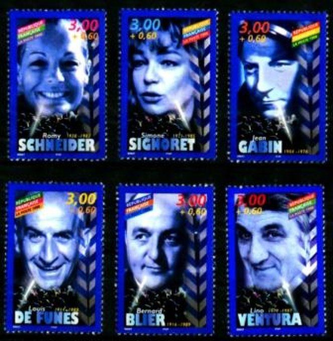 France 1998 - Yvert n° 3187 à 3192 neuf ** MNH