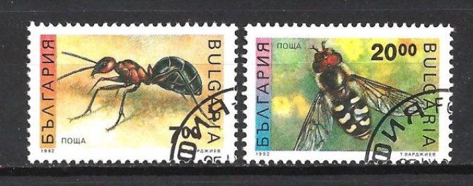 Bulgarie 1992 (ins34) série complète de 2 timbres oblitérés