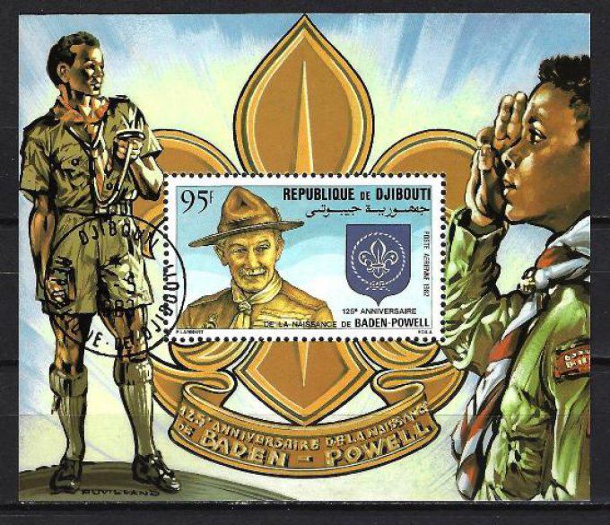 Djibouti 1982 (CE40) bloc oblitéré - Copie