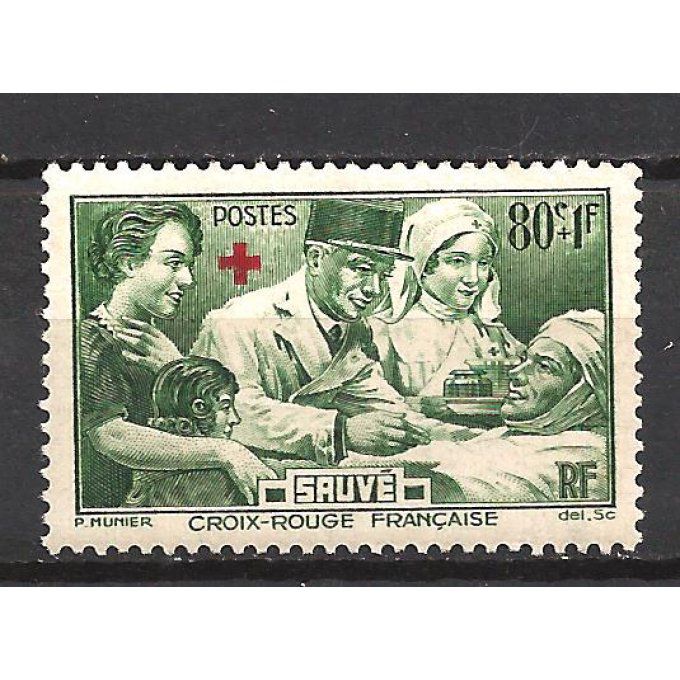 France 1940 - Yvert n° 459 neuf ** luxe MNH