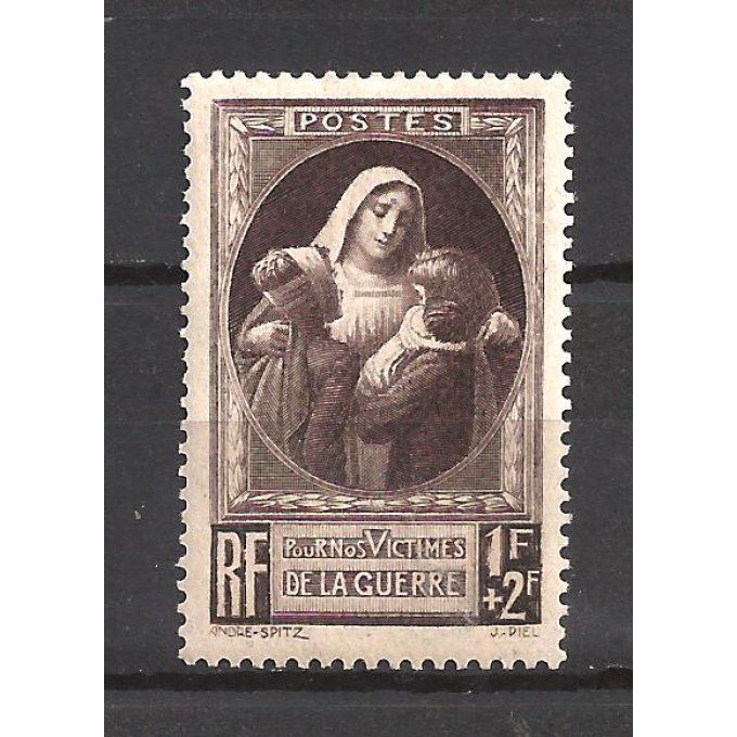 France 1940 - Yvert n° 465 neuf ** luxe MNH