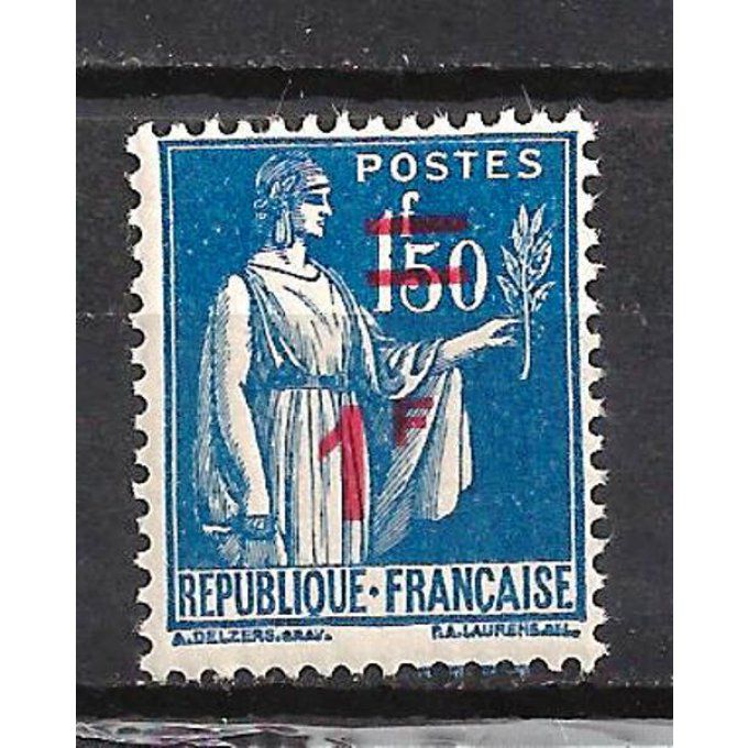 France 1941 - Yvert n° 485 neuf ** luxe MNH