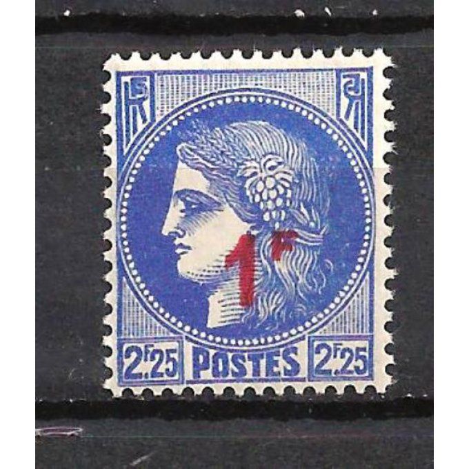 France 1941 - Yvert n° 487 neuf ** luxe MNH