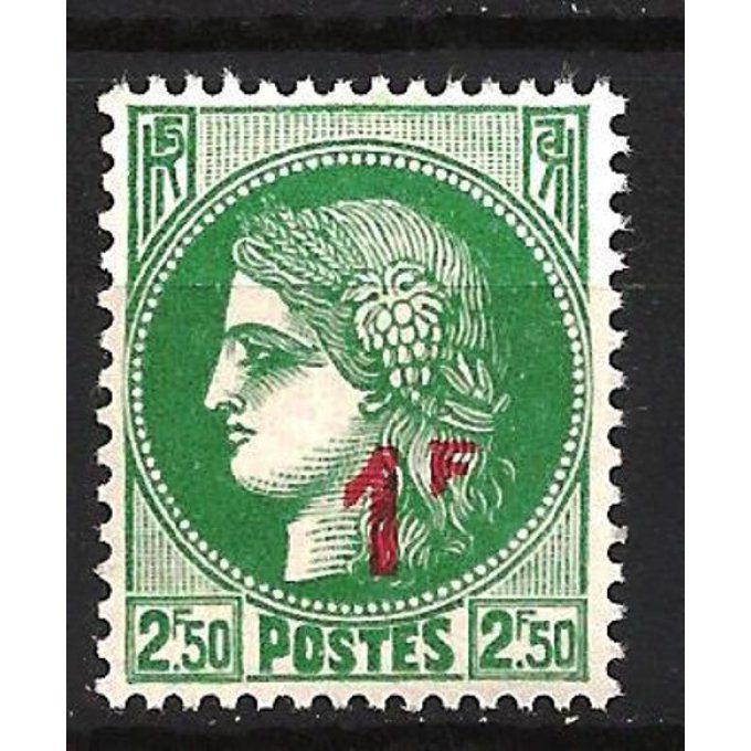 France 1941 - Yvert n° 488 neuf ** luxe MNH