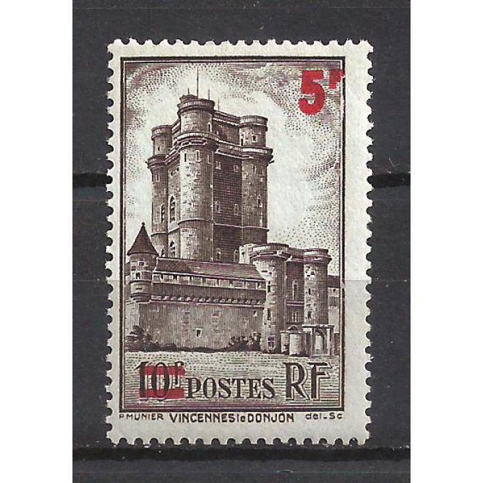 France 1941 - Yvert n° 491 neuf ** luxe MNH