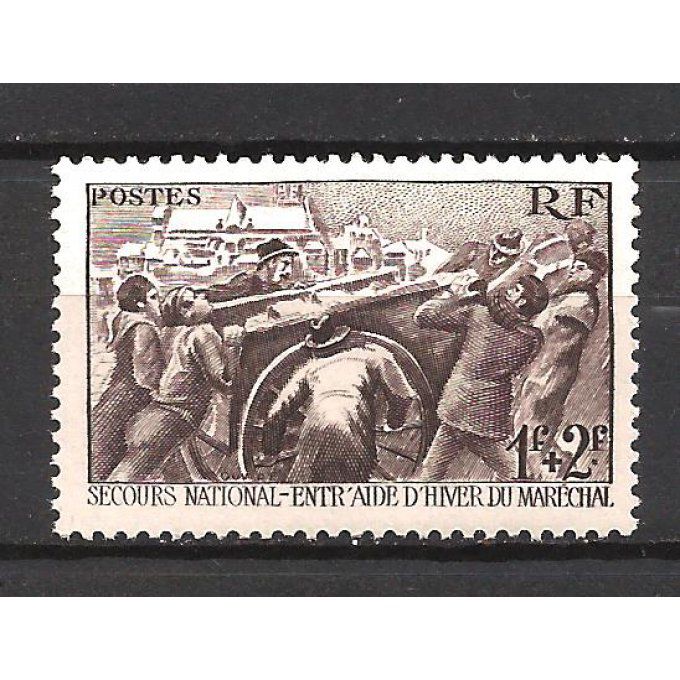 France 1941 - Yvert n° 497 neuf ** luxe MNH