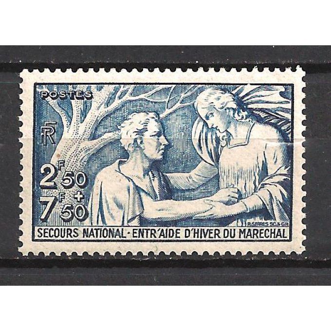 France 1941 - Yvert n° 498 neuf ** luxe MNH
