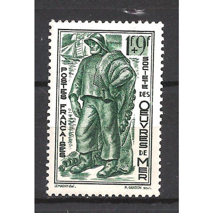 France 1941 - Yvert n° 504 neuf ** luxe MNH